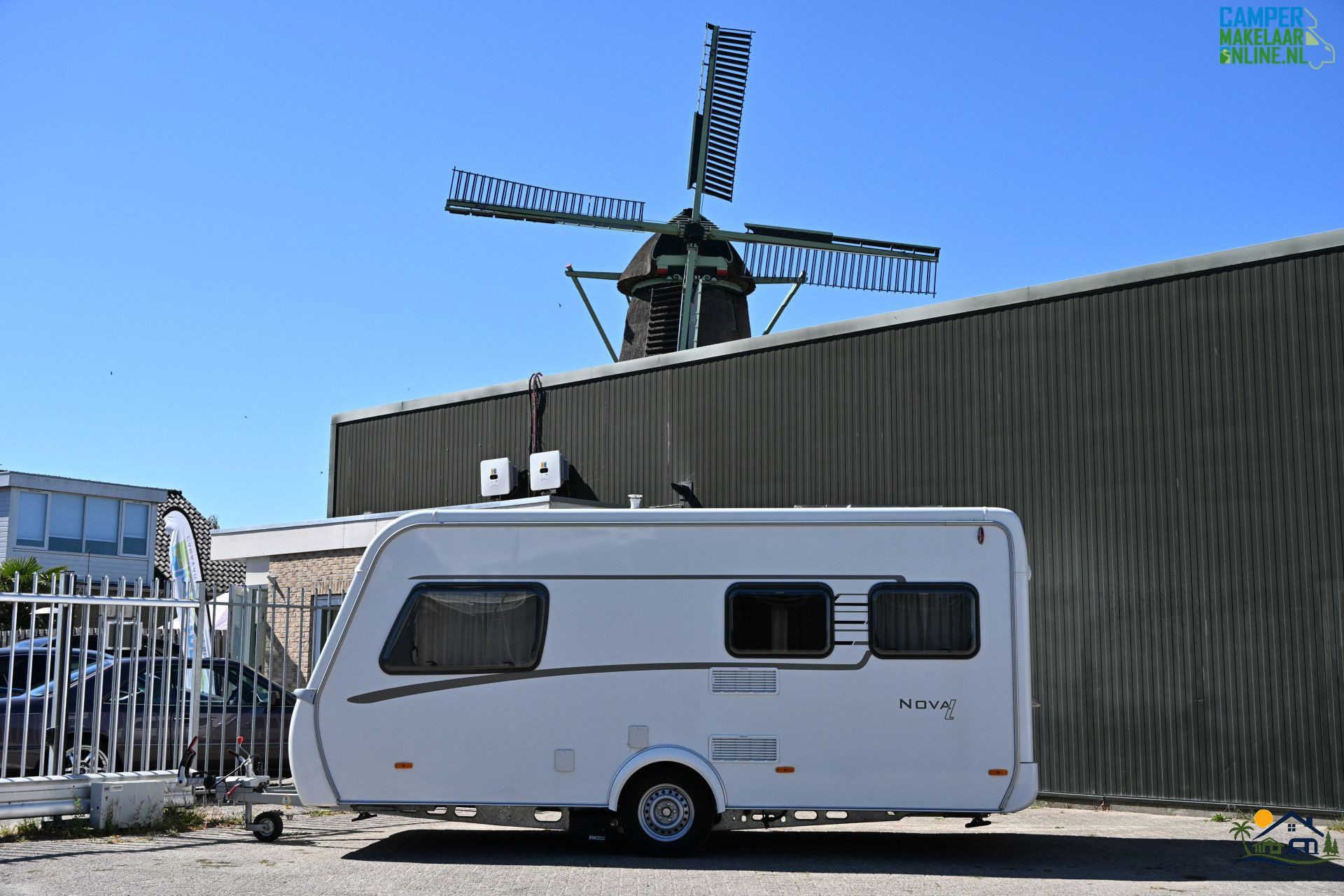 Eriba Nova Light 470 – lichtgewicht en comfortabele caravan met een